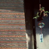 铭博 纯天然环保 植物草编细竹编制透气窗帘 中式客厅卧室现代