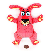 包邮 美国FATCAT红板牙兔耐咬帆布狗狗玩具磨牙玩具宠物用品