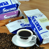 Socona蓝山咖啡豆 蓝牌 可代磨咖啡粉 原装进口454g 包邮