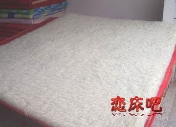 仿羊毛日式床垫榻榻米5cm海绵床垫 硬质棉床护垫可拆洗折叠