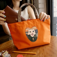 韩国正品Jetoy可爱猫咪手挽包 女式小手提包妈咪便当包Mini购物袋