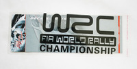 汽车个性车贴 世界拉力锦标赛标贴 WRC 字母汽车反光贴画纸