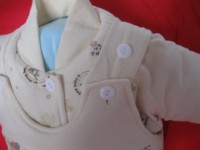纯手工婴幼儿棉袄棉裤套装保障100%纯棉花