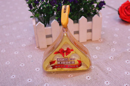 好时Kisses巧克力6粒礼盒装水滴(三角)型   喜糖包装盒