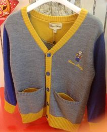 新款羊毛针织开衫打底衫毛衫上衣外套空调衫男儿童装清仓特价