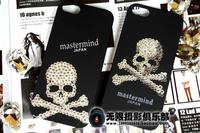 MMJ MASTERMIND JAPAN正版施华洛 3D骷髅水钻iphone5手机壳 极品