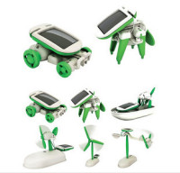 太阳能玩具 6合1儿童太阳能变形玩具 儿童玩具 送礼佳品