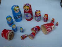俄罗斯套娃 5个一组、幼儿益智玩具、桌面玩具