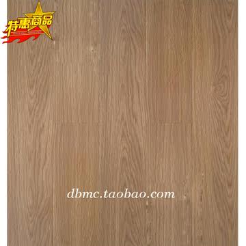 橡木色强化耐磨面多层实木复合地板 diban高档地热木地板新品特价