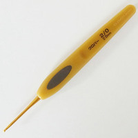日本可乐（CLOVER)编织工具 毛线用塑柄笔式E型钩针 10规格选