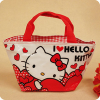 *瑕疵品处理* Hello Kitty 饺子包 卡通拎包 饭盒包防水便当包