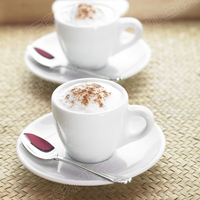 咖啡杯 60毫升浓缩咖啡杯 双份特浓咖啡杯 加厚纯白高档强化陶瓷