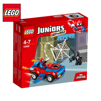 专柜正品 LEGO乐高 儿童益智模型积木 蜘蛛侠之蜘蛛车追逐 L10665