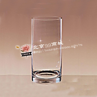 【2040圆筒】玻璃透明水培花瓶 鱼缸婚庆植物插花高40cm直筒花瓶