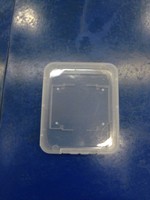 储存SD卡内存卡盒SD卡收纳盒塑料薄款单卡卡槽小白盒厂家特价批发