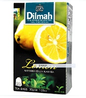 斯里兰卡原装进口  Dilmah 迪尔玛 锡兰 柠檬味红茶 20入