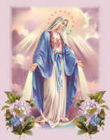 精准印花 耶稣 天主教 基督教 圣母 玛利亚 十字绣 神爱世人