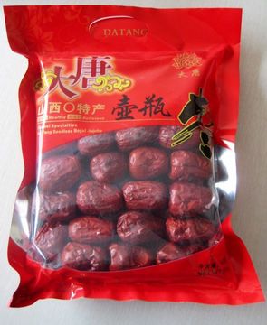 山西特产-红枣-特级 大唐壶瓶枣500克