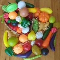 儿童过家家玩具数仿真食物婴儿认知水果蔬菜幼儿园益智玩具59件套