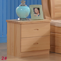 新西兰松木家具  松木床头柜子 储物柜 特价实木卧室家具