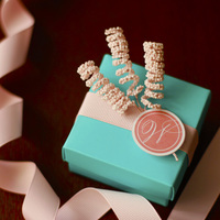 促销欧式婚庆结婚节庆用品创意纸盒好时玫瑰花碎花批发喜糖盒子