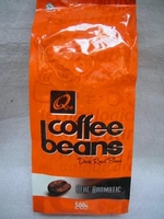 越南进口 Q牌咖啡豆500g 烘焙炭烧纯咖啡
