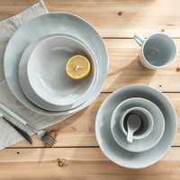 亿嘉创意西欧式餐具套装 简约陶瓷器  菜碗饭碗盘子菜碟家用 源系