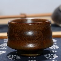 正品陶瓷茶杯复古日式水杯子大号品茗杯景德镇茶具陶主人杯个性杯