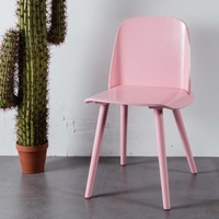 餐椅北欧简约设计师创意个性实木餐厅椅休闲洽谈靠背咖啡椅
