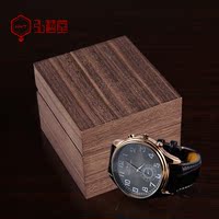 弘艺堂木质手表盒复古手表首饰收纳盒欧式创意机械表展示盒包装盒