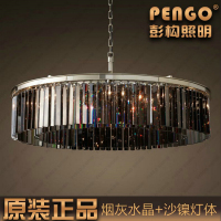 PENGO原装正品美式水晶吊灯客厅餐厅卧室圆形水晶高端会所灯饰