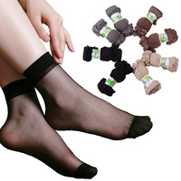 夏季女式短丝袜超薄透明水晶丝袜对对袜船袜隐形袜子地摊货源批发
