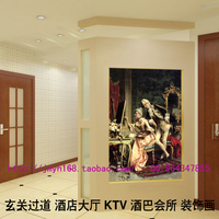 欧式别墅挂画 宫廷油画 古典人物画 酒店KTV配画 客厅装饰画 名画