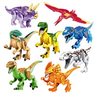 兼容乐高恐龙侏罗纪公园玩具模型霸王龙我的世界拼装积木男孩子