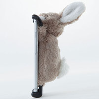 日本代购ZOOPY毛绒玩偶动物苹果iPhone6手机壳保护套 兔子