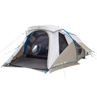 迪卡侬AIR SECONDS FAMILY 4 FRE Tent 豪华充气野营帐篷快开帐篷