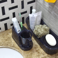 韩国品牌同款卫浴刷牙漱口杯情侣创意牙刷牙杯架家用洗漱收纳套装