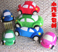 包邮毛绒小汽车 甲壳虫汽车玩具猴子小汽车 公仔汽车模型男孩玩具