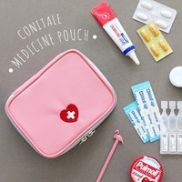 正品韩国conitale可爱旅行医药包便携紧急药品包家用小药包收纳包