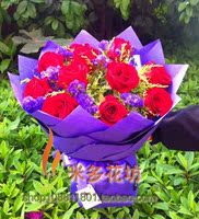11朵红玫瑰广东|东莞市爱意鲜花速递|送花|长安镇鲜花店MOA0545