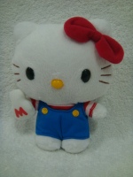 正版 2009 香港 麥當勞 Saniro Hello Kitty Lab 牛奶 公仔