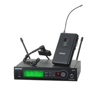 美国SHURE 舒尔 SLX14/BETA98H 萨克斯专用麦克风 无线乐器话筒