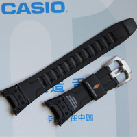 卡西欧户外原装手表 PAW-1300/PRG-110/PRW-1300黑色树脂表带配件