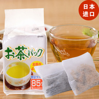 进口日本一次性茶叶过滤袋85枚无漂白无菌环保卫生无毒无害耐高温