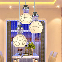 现代简约LED餐厅灯具 吊灯三头创意个性餐吊灯饭厅灯时尚客厅灯