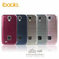 Ibacks 三星 Galaxy S4 手机壳 i9500 i9508航空铝金属电池盖外壳