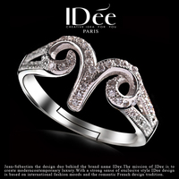法国IDee生肖羊戒指女 925银饰品食指戒 白羊座女友创意礼物指环