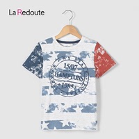 法国乐都特 男童婴童印花 短袖POLO衫 短袖T恤2016夏季新品 BZ304