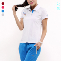 2014新款夏女士短袖T恤女韩版修身纯棉POLO衫半袖运动短袖T恤女潮