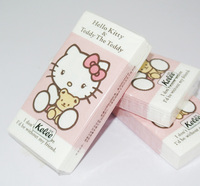 HelloKitty凯蒂猫纸巾彩色印花手帕纸餐巾纸时尚卫生纸10包装